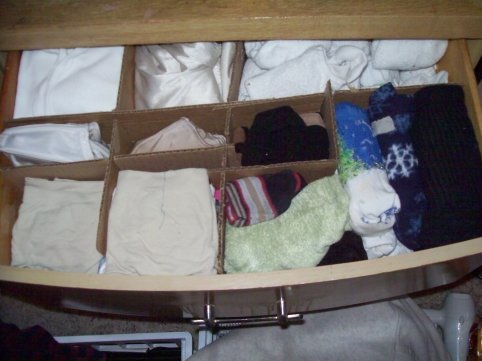 Organized Underwear drawer