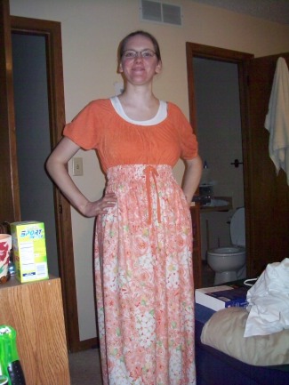 Me in Tropical Dress