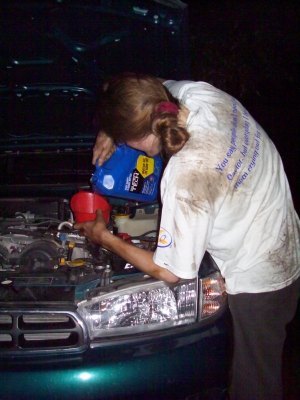 Changing my oil 3