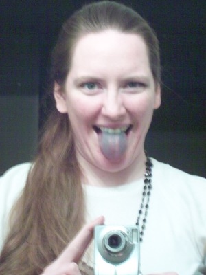 Blue tongue