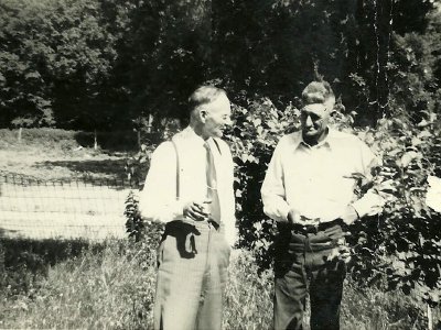 Grandpa Pierce and Grandpa Cook