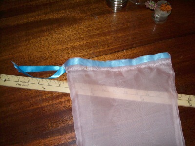 Completed produce bag