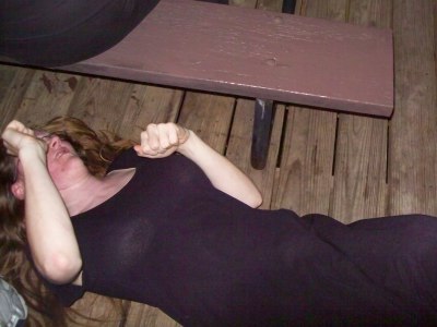 Rebekah throwing a hissy fit