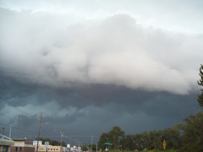 Storm coming in