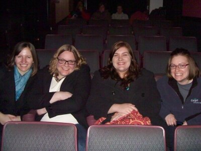 Girls at Movie Theatre