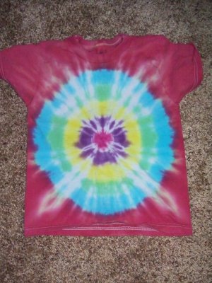 Bullseye Tie-Dyed shirt