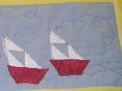 Square for Dan and Deb's baby's quilt