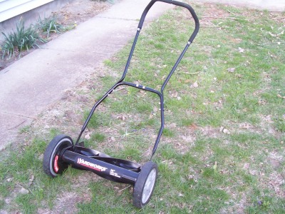Old-Style Push Lawn Mower