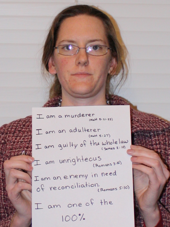 I am one of the 100%