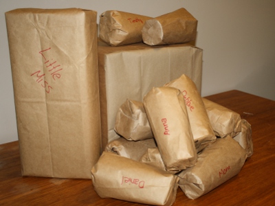 Brown paper packages