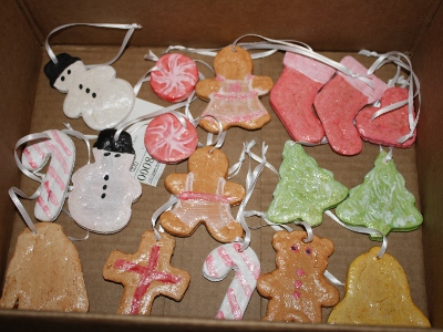 Oatmeal Clay Ornaments