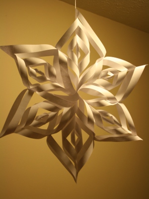 Rolled Snowflake