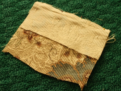 Sewing bottom to front