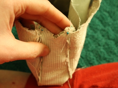 Pinning in the lining