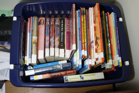 Books Read and Ready to be Returned