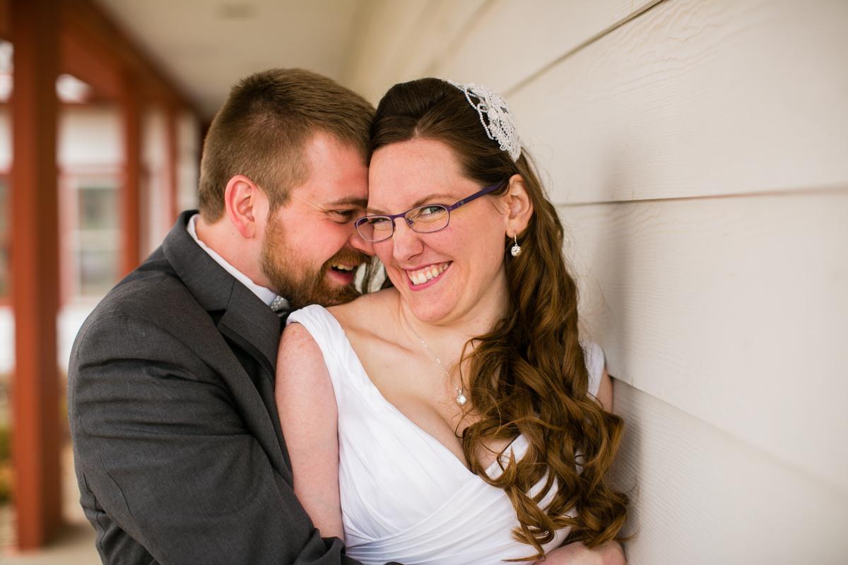 Daniel and I at our wedding