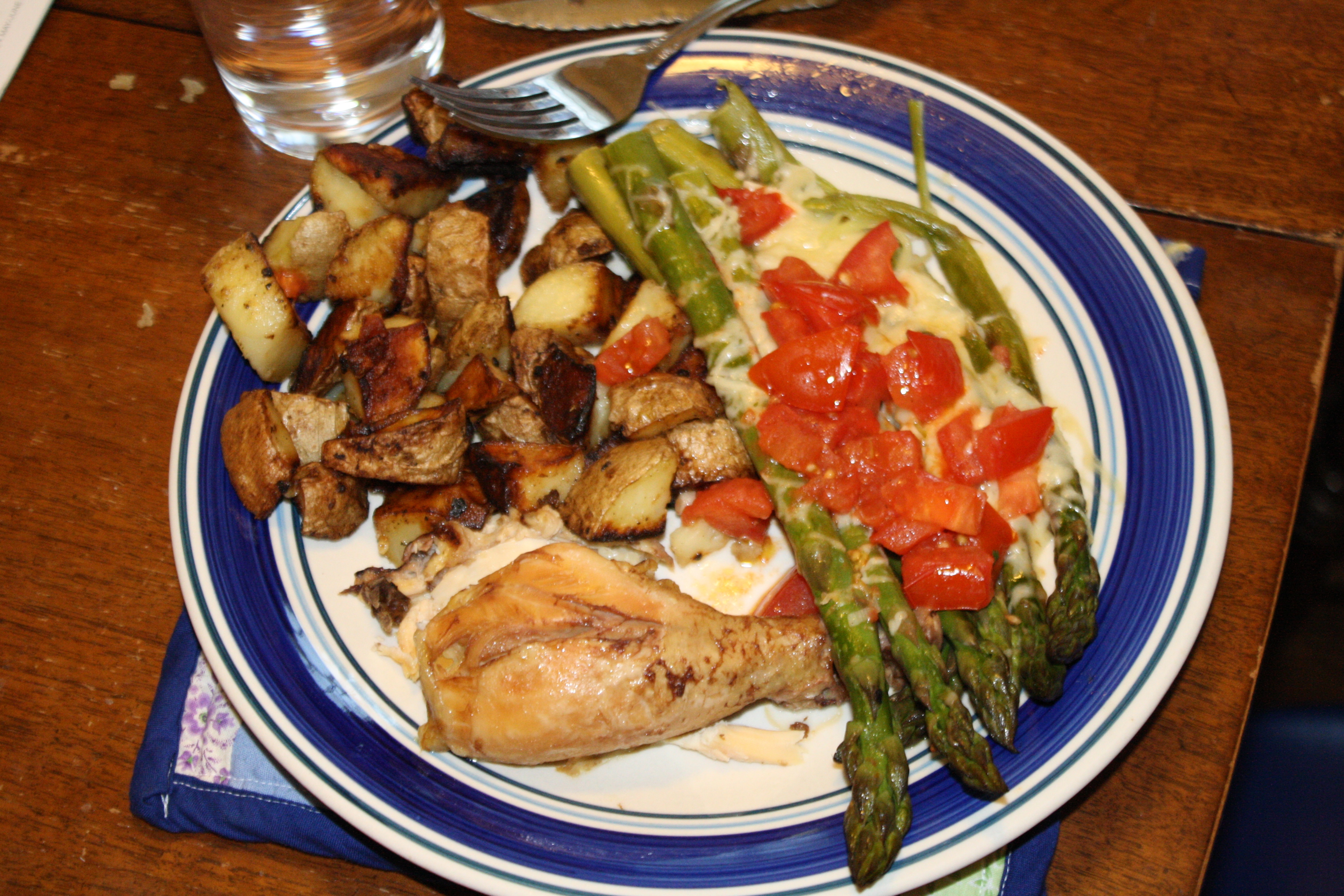 Asparagus and Tomatoes