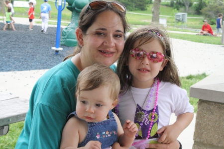 Maria with Misses H and P