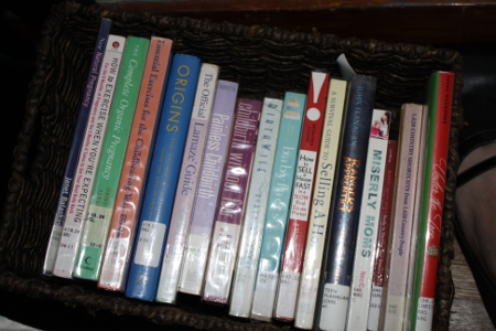 Books out of the library this month