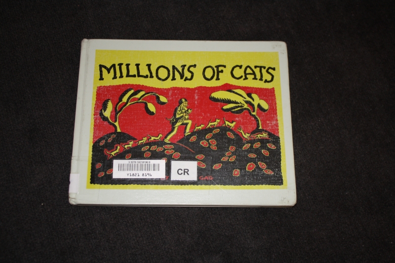 Cover art for "Millions of Cats"