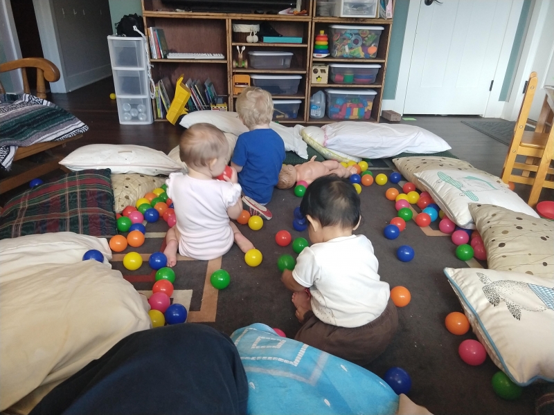 We made a ball pit!