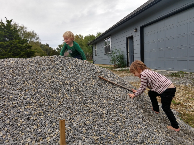 Climbing the Gravel Pile