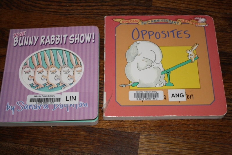 "The Bunny Rabbit Show" and "Opposites"