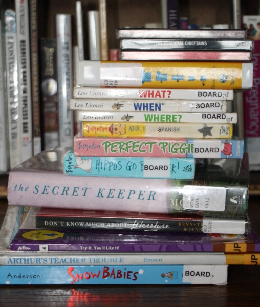 Library books returned September 2015