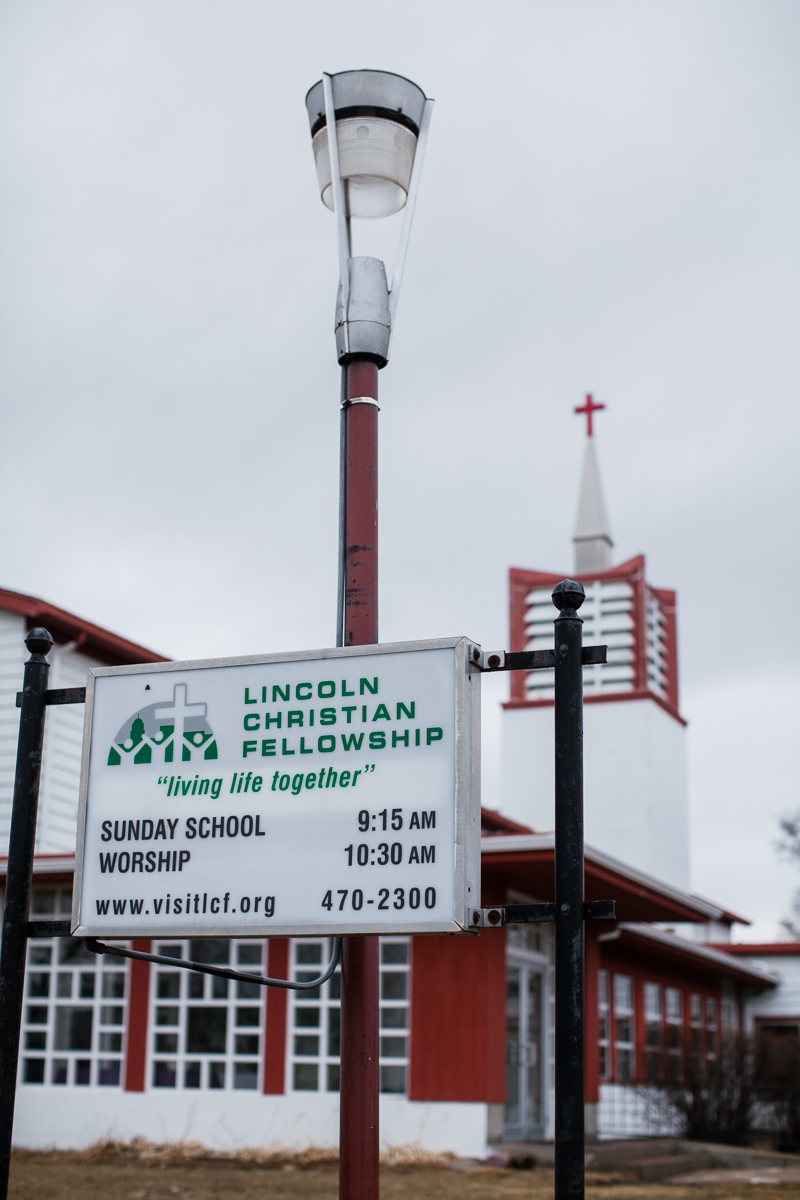 Lincoln Christian Fellowship Sign